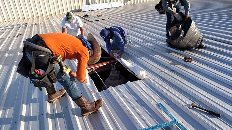 Metal Roofs being installed in Abilene, TX